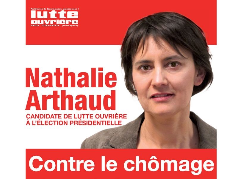 Portraits satiriques de politiciens : Nathalie Arthaud.