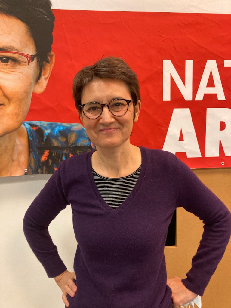 Autrefois, on invitait Nathalie Arthaud à participer aux élections.