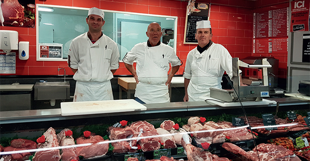 Pas de chômage pour les bouchers.