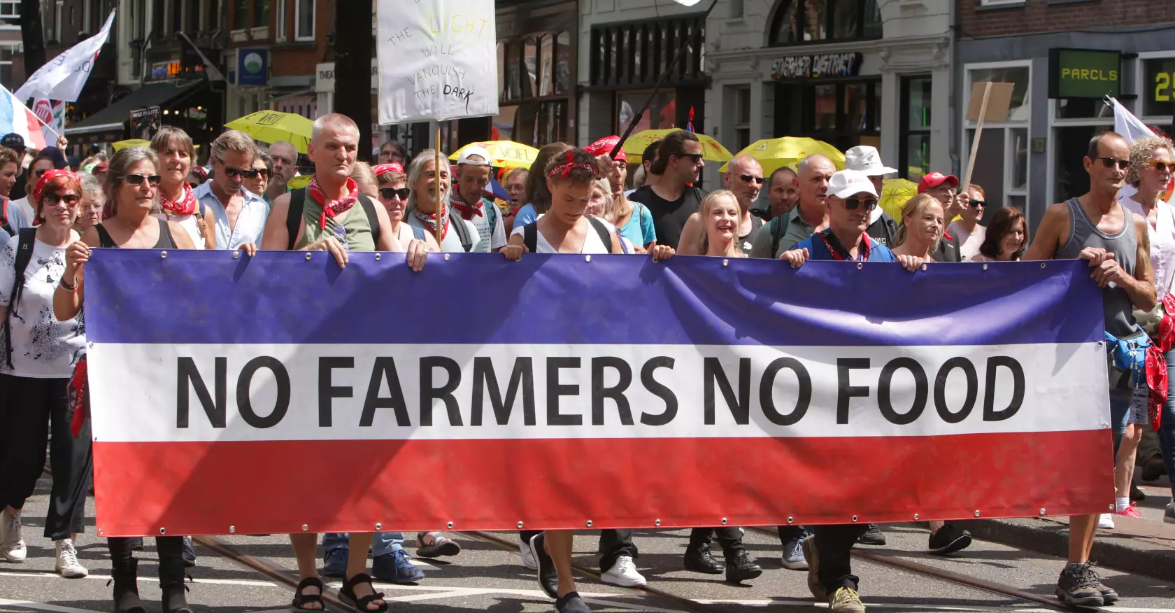 Manifestation d'agriculteurs